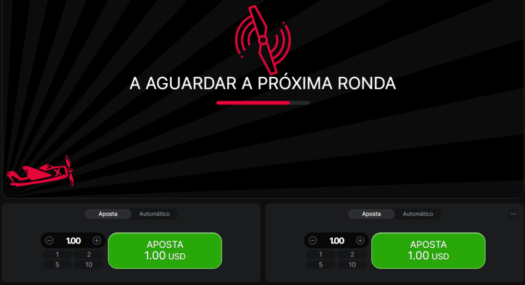 Jogo de Aviador no Platin Casino